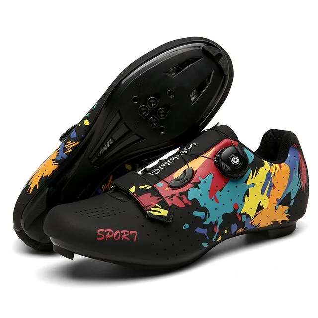 Athletic Bicycle Shoes MTB Cycling Shoes Men Self-Locking Road Bike Shoes sapatilha ciclismo Women Cycling Sneakers