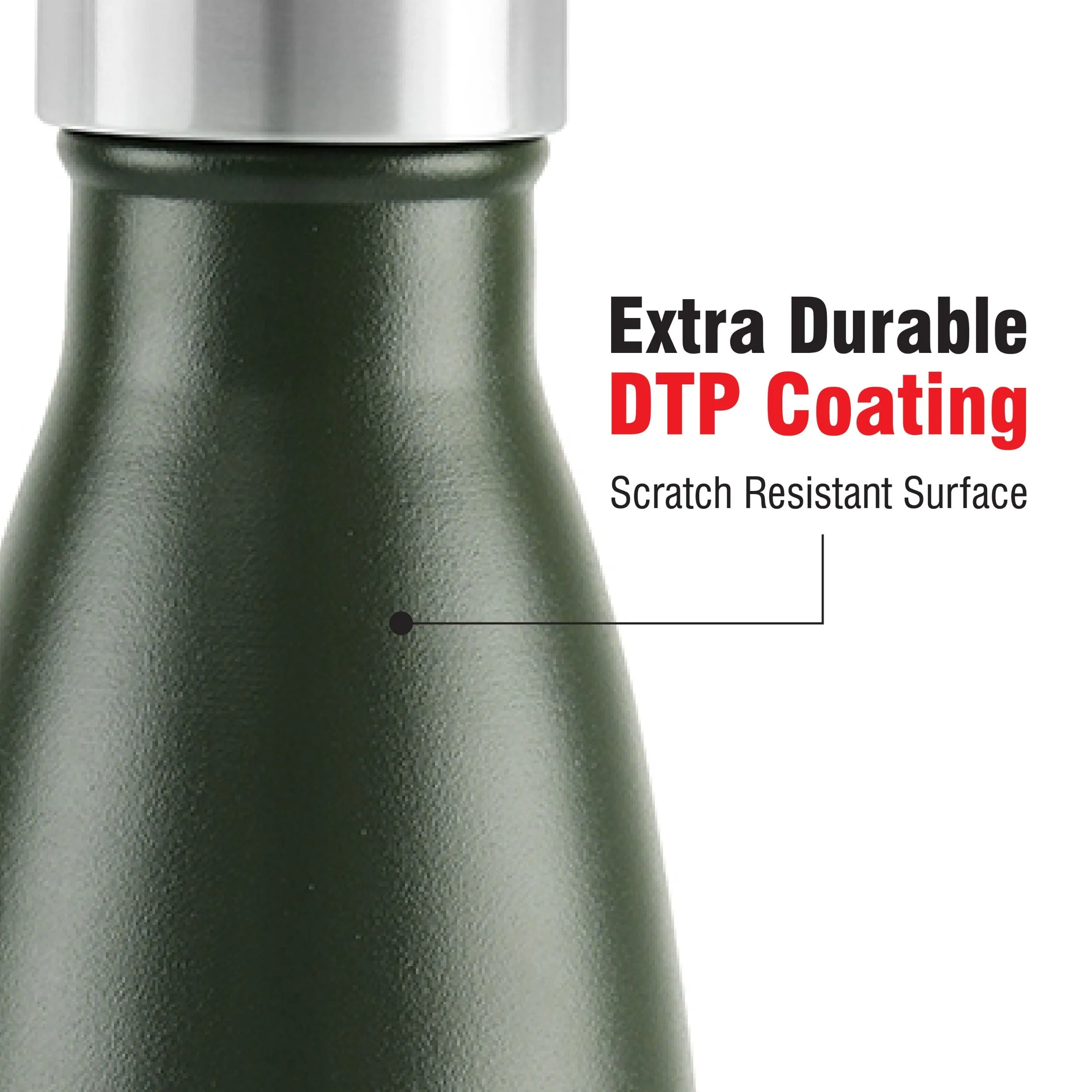 Duro Swift Flask, Vacusteel Water Bottle, 750ml