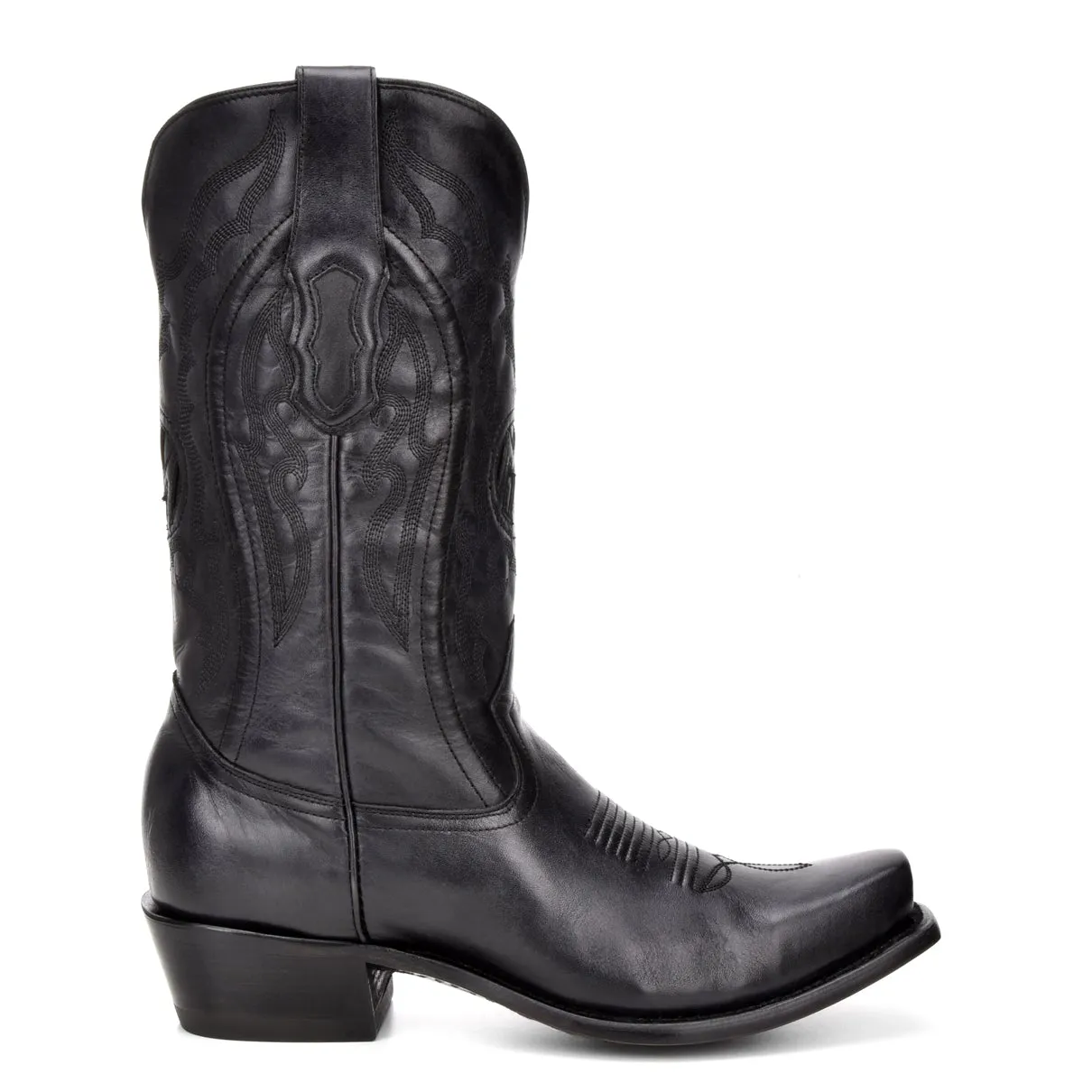 M2154 - Montana black dress cowboy cowhide boots for men